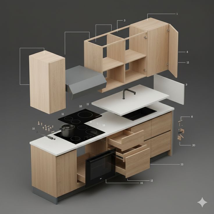 3D render of the approved design